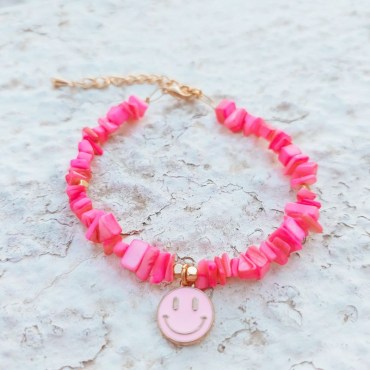 pink-emoji-smile-bracelet-7